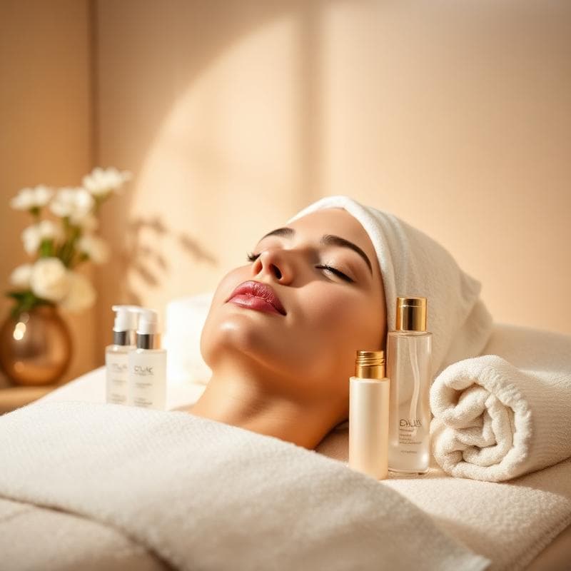 Professional facial skincare treatment in Cape Town