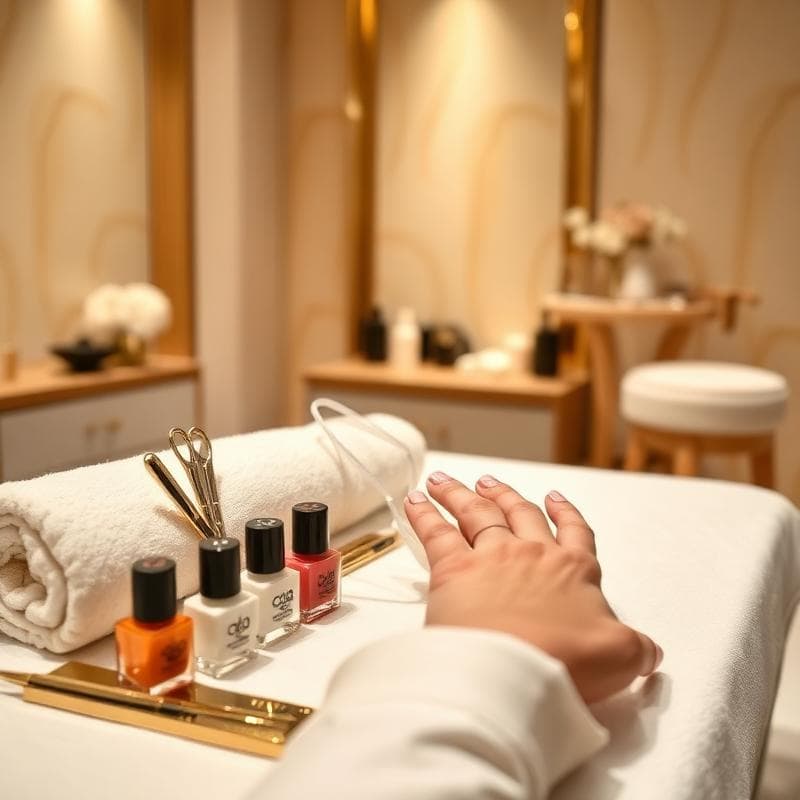 Professional manicure and pedicure nail care services in Cape Town